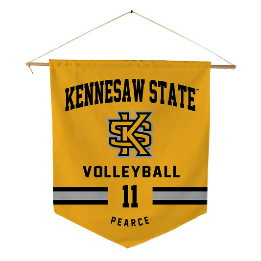 Kennesaw - NCAA Women's Volleyball : Hannah Pearce - Pennant - 18" x 21"-0
