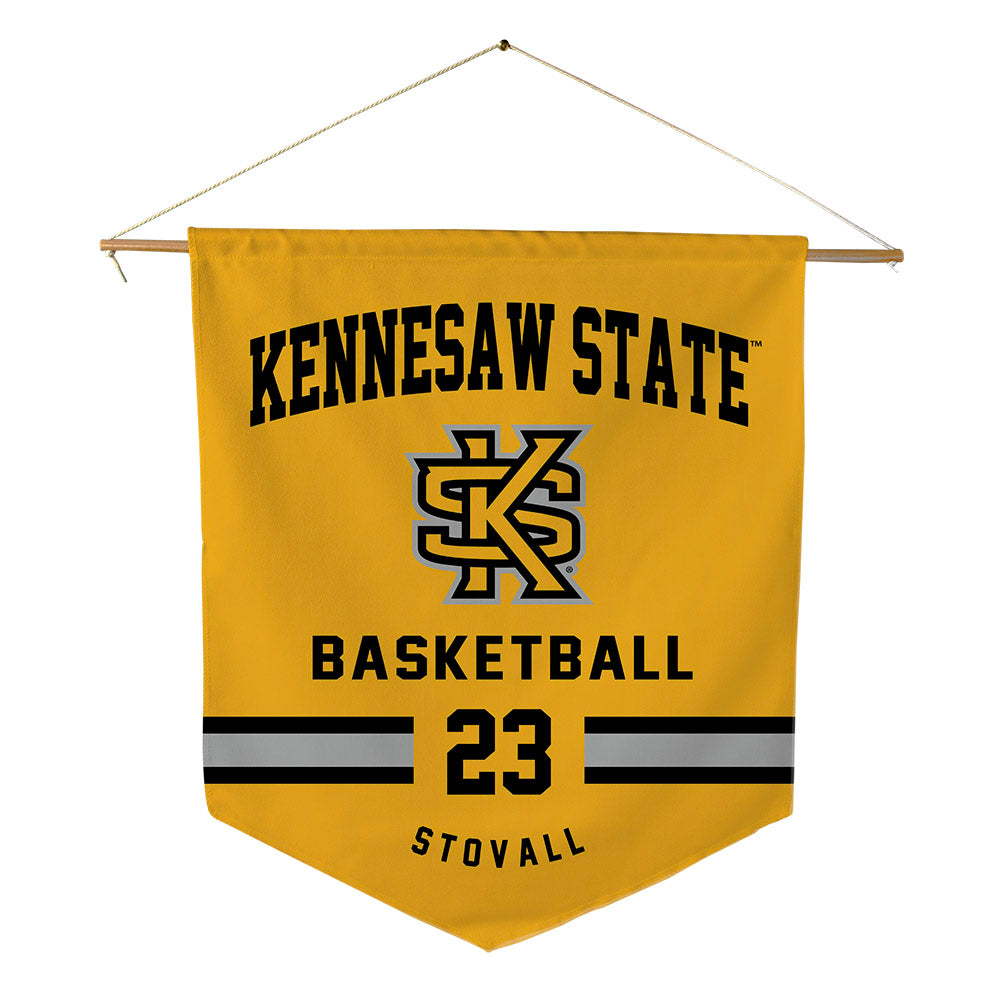 Kennesaw - NCAA Women's Basketball : TaTianna Stovall - Pennant - 18" x 21"-0