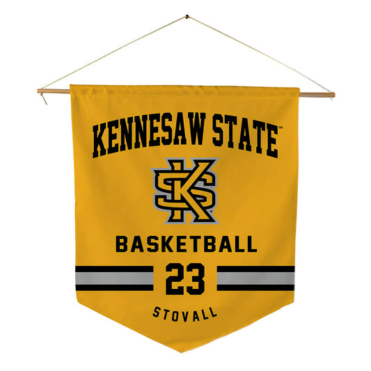 Kennesaw - NCAA Women's Basketball : TaTianna Stovall - Pennant - 18" x 21"-0