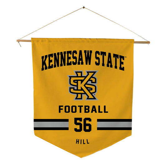 Kennesaw - NCAA Football : Elijah Hill - Pennant - 18" x 21"-0
