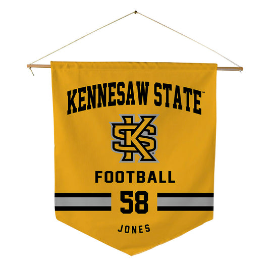 Kennesaw - NCAA Football : Mike Jones - Pennant - 18" x 21"-0