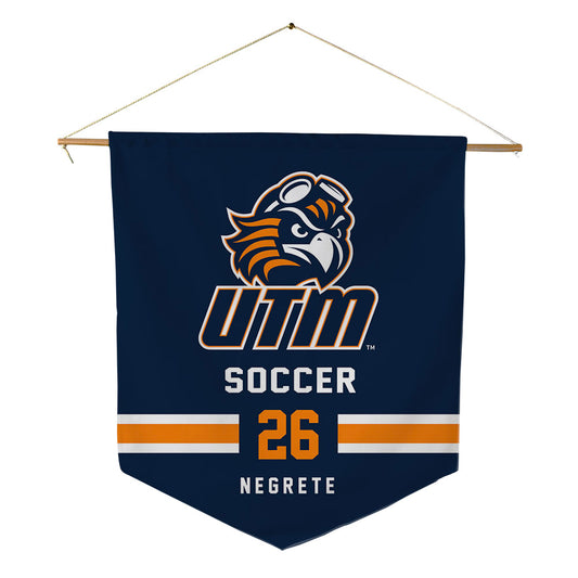 UT Martin - NCAA Women's Soccer : Blanca Negrete - Pennant - 18" x 21"-0