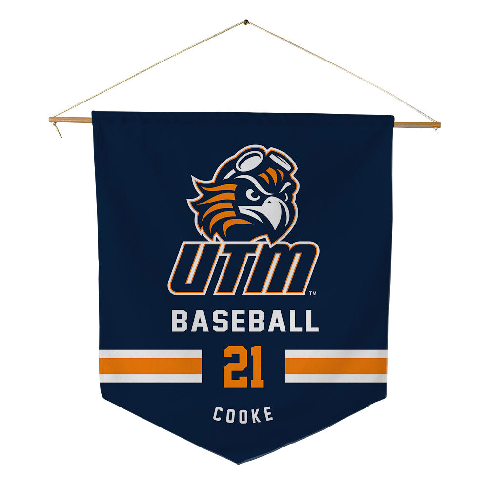 UT Martin - NCAA Baseball : Jackson Cooke - Pennant - 18" x 21"-0
