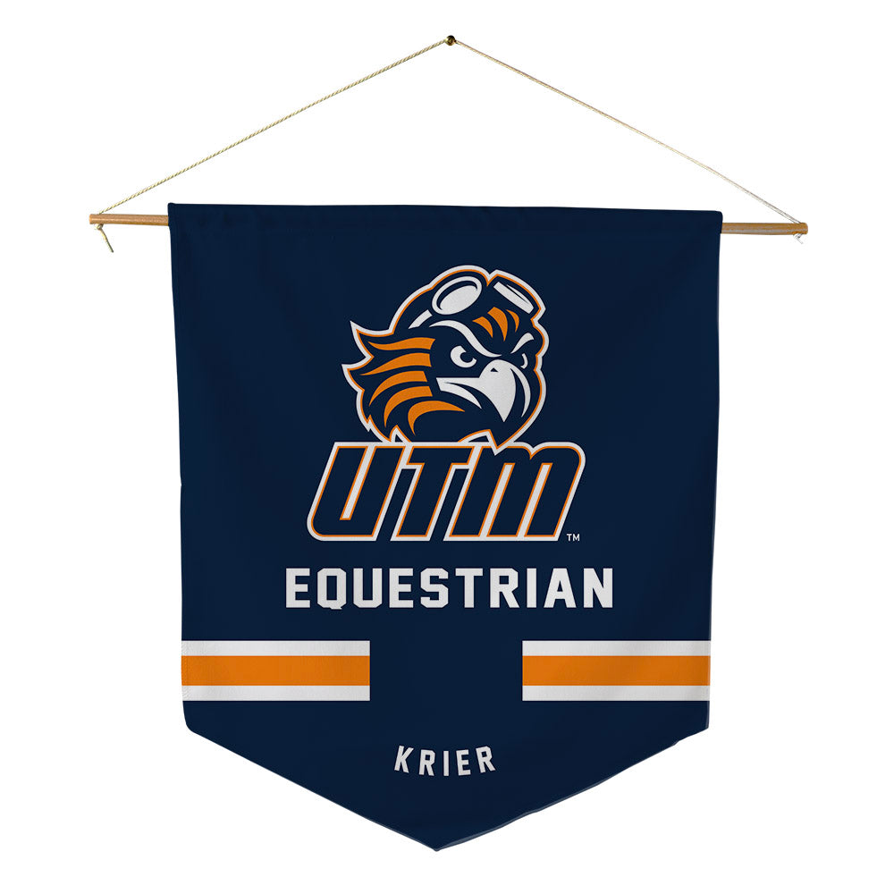 UT Martin - NCAA Equestrian : Caroline Krier - Pennant - 18" x 21"-0
