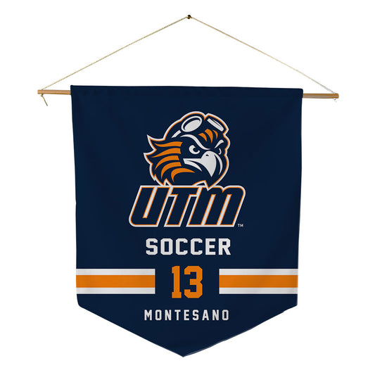 UT Martin - NCAA Women's Soccer : Lorena Montesano - Pennant - 18" x 21"-0