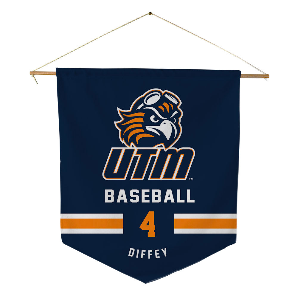 UT Martin - NCAA Baseball : Choyce Diffey - Pennant - 18" x 21"-0