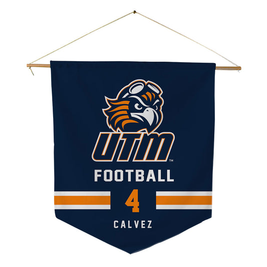 UT Martin - NCAA Football : Julian Calvez - Pennant - 18" x 21"-0