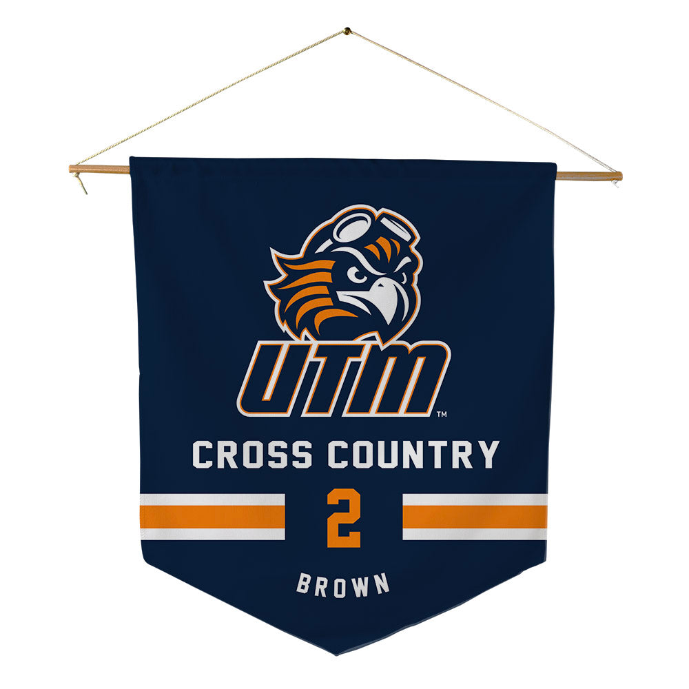 UT Martin - NCAA Women's Cross Country : Gabrielle Brown - Pennant - 18" x 21"-0