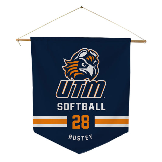 UT Martin - NCAA Softball : Jordyn Hustey - Pennant - 18" x 21"-0