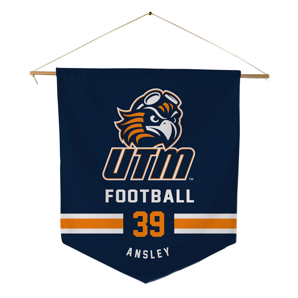 UT Martin - NCAA Football : Thomas Ansley - Pennant - 18" x 21"-0