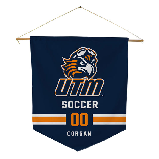 UT Martin - NCAA Women's Soccer : Molly Corgan - Pennant - 18" x 21"-0