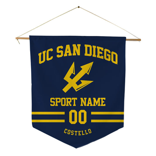 UCSD - NCAA Baseball : Nick Costello - Pennant - 18" x 21"-0