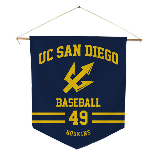 UCSD - NCAA Baseball : Joseph Hoskins - Pennant - 18" x 21"-0