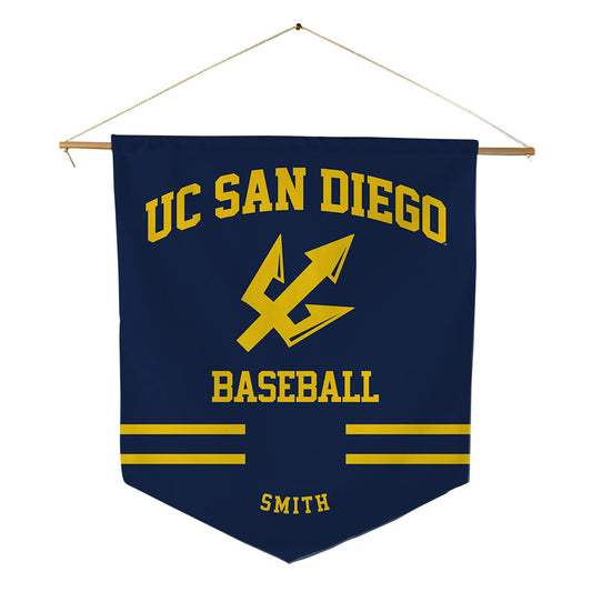 UCSD - NCAA Baseball : Kaden Smith - Pennant - 18" x 21"-0