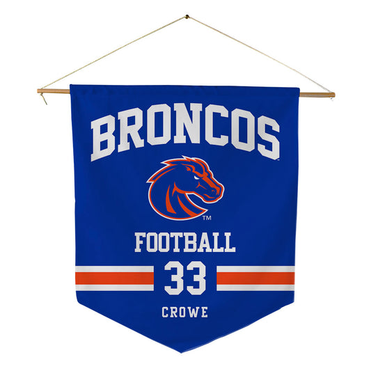 Boise State - NCAA Football : Tyler Crowe - Pennant - 18" x 21"-0