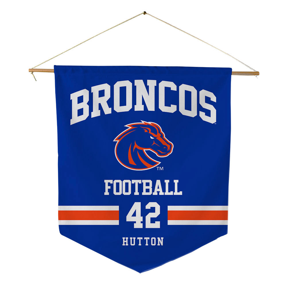 Boise State - NCAA Football : Mason Hutton - Pennant - 18" x 21"-0