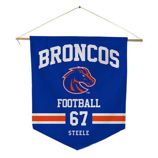 Boise State - NCAA Football : Jason Steele - Pennant - 18" x 21"-0