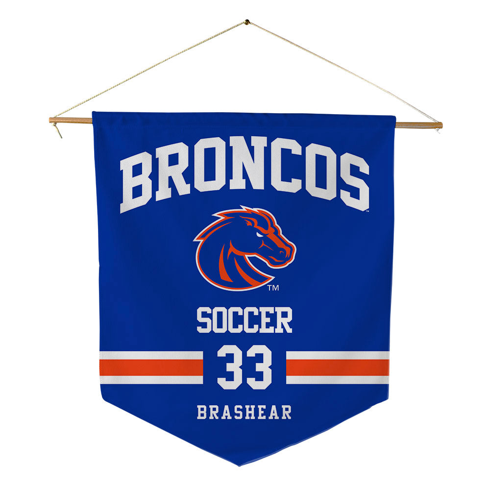 Boise State - NCAA Women's Soccer : Emily Brashear - Pennant - 18" x 21"-0
