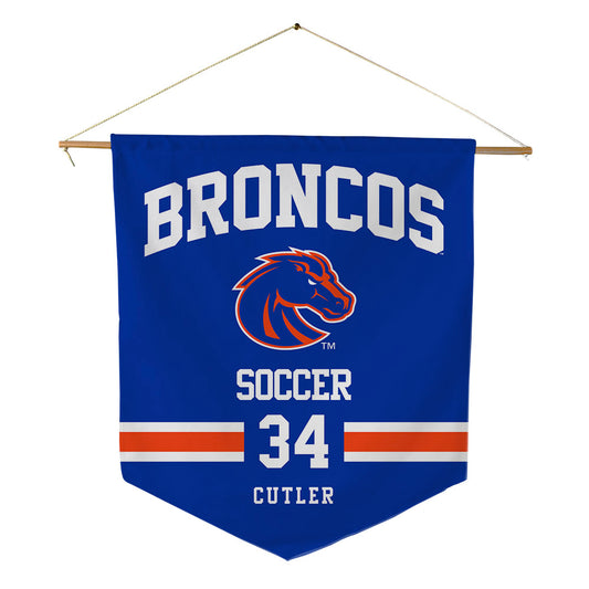 Boise State - NCAA Women's Soccer : Aniah Cutler - Pennant - 18" x 21"-0