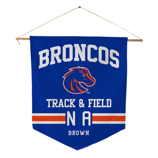 Boise State - NCAA Women's Track & Field : Ciara Brown - Pennant - 18" x 21"-0