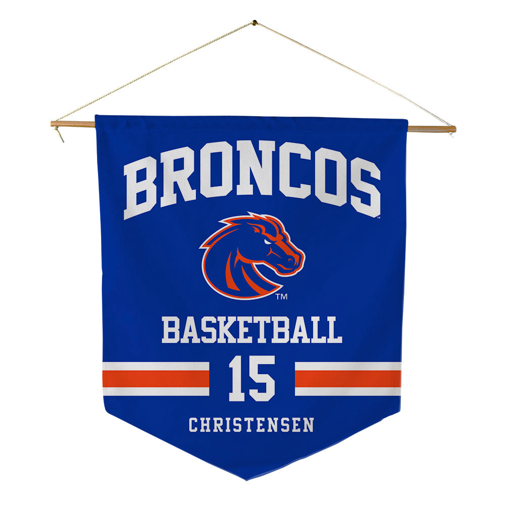 Boise State - NCAA Women's Basketball : Alyssa Christensen - Pennant - 18" x 21"-0