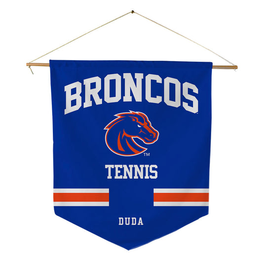 Boise State - NCAA Men's Tennis : Adam Duda - Pennant - 18" x 21"-0