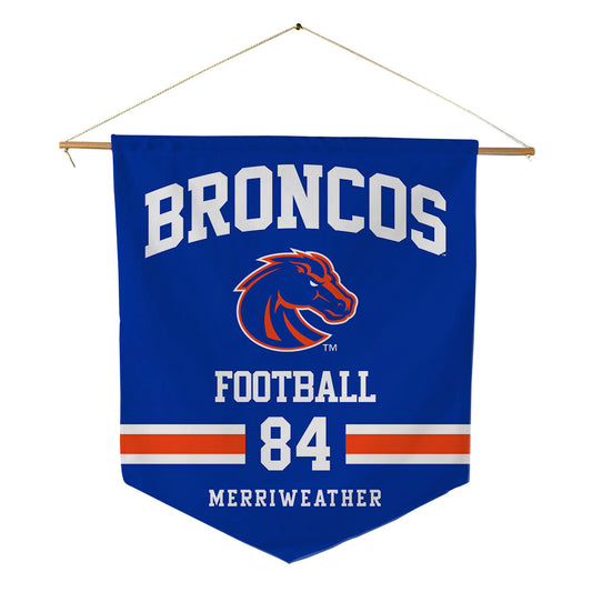 Boise State - NCAA Football : Zamondre Merriweather - Pennant - 18" x 21"-0