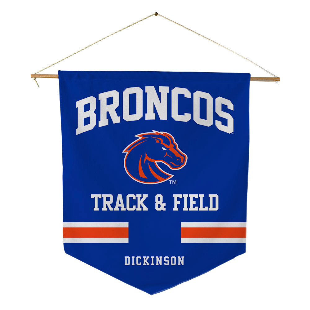 Boise State - NCAA Men's Track & Field : Joshua Dickinson - Pennant - 18" x 21"-0