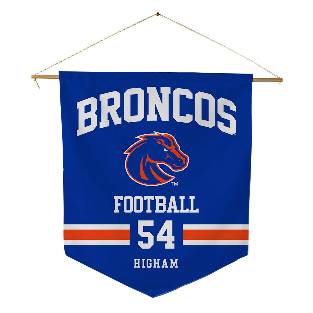 Boise State - NCAA Football : Hunter Higham - Pennant - 18" x 21"-0