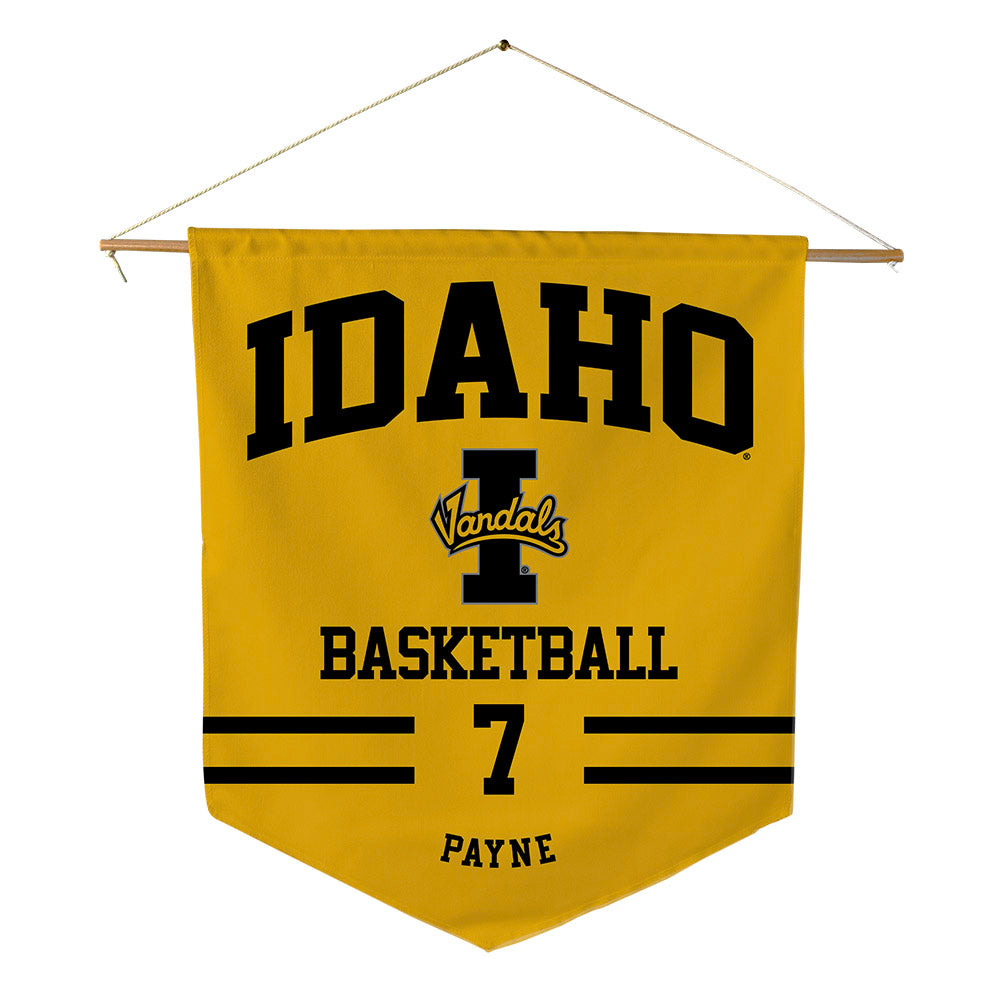 Idaho - NCAA Men's Basketball : Jack Payne - Pennant - 18" x 21"-0
