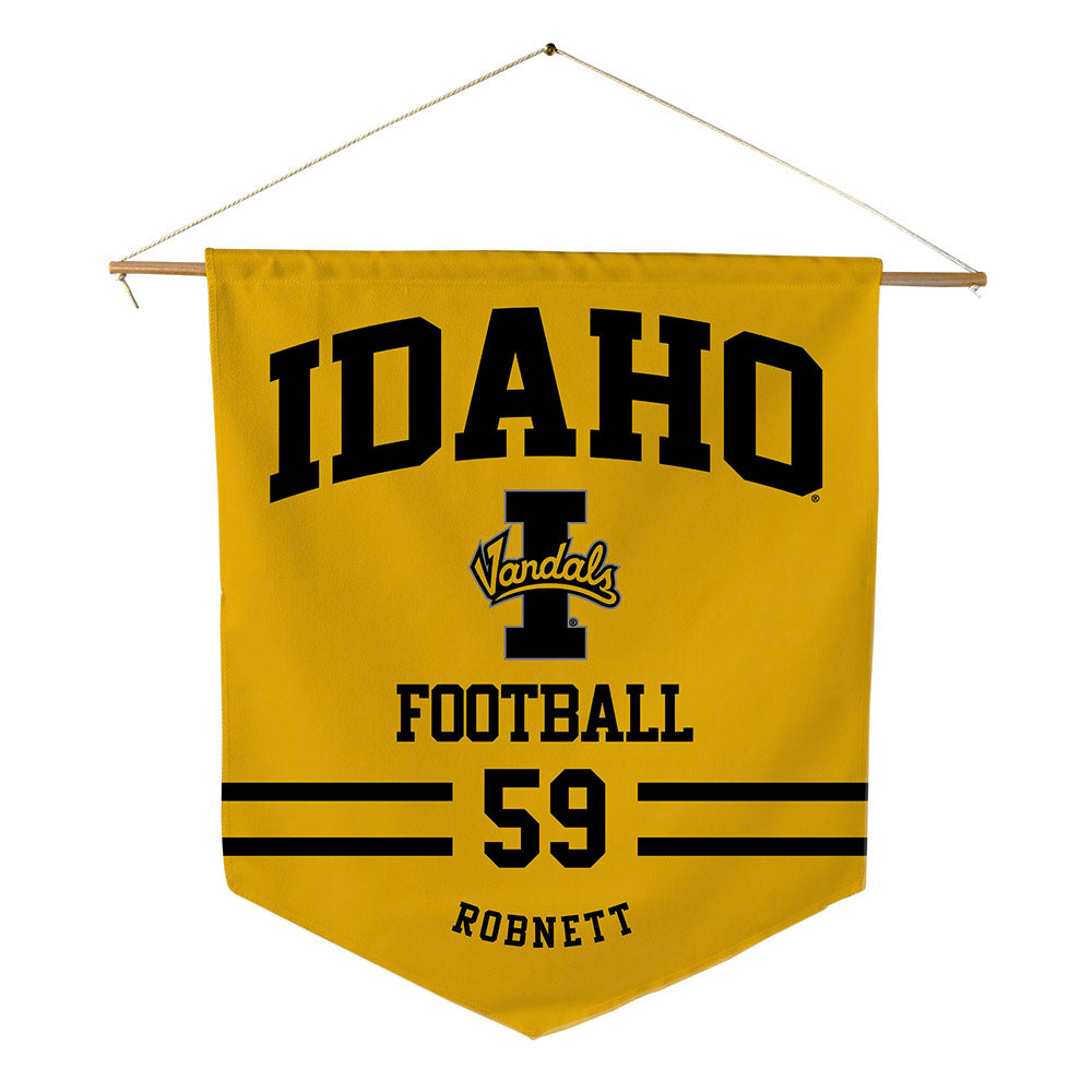 Idaho - NCAA Football : Kaden Robnett - Pennant - 18" x 21"-0