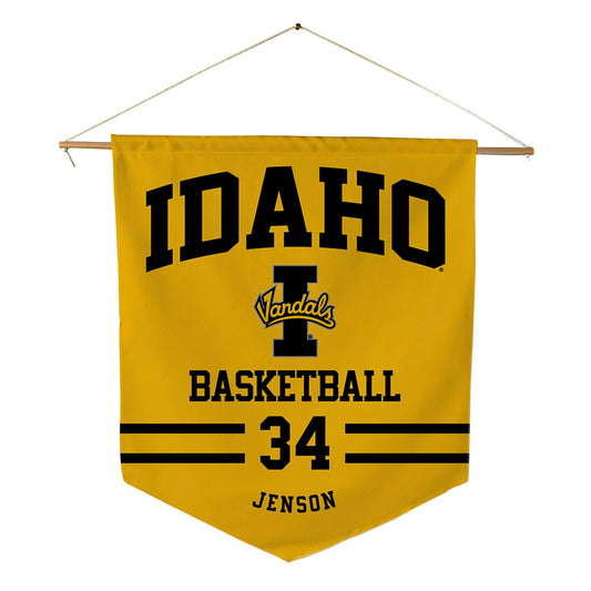 Idaho - NCAA Men's Basketball : Will Jenson - Pennant - 18" x 21"-0