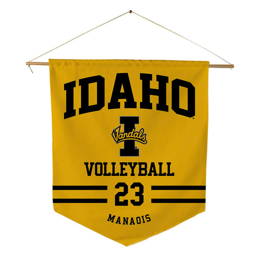 Idaho - NCAA Women's Volleyball : Aleina Manaois - Pennant - 18" x 21"-0