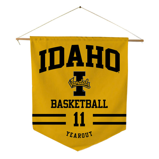 Idaho - NCAA Men's Basketball : Titus Yearout - Pennant - 18" x 21"-0