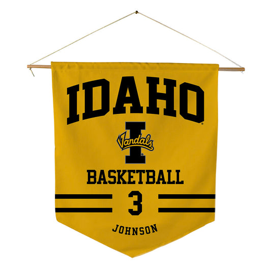Idaho - NCAA Men's Basketball : Biko Johnson - Pennant - 18" x 21"-0