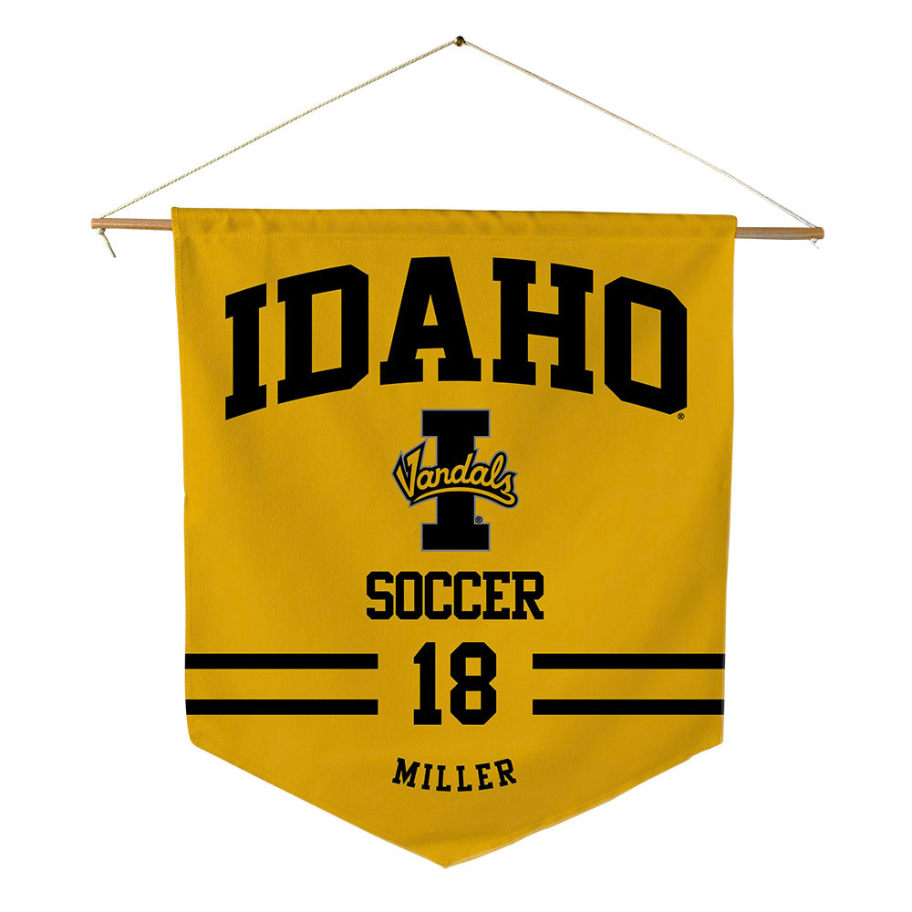 Idaho - NCAA Women's Soccer : KV Miller - Pennant - 18" x 21"-0