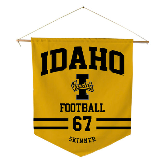 Idaho - NCAA Football : Tyler Skinner - Pennant - 18" x 21"-0