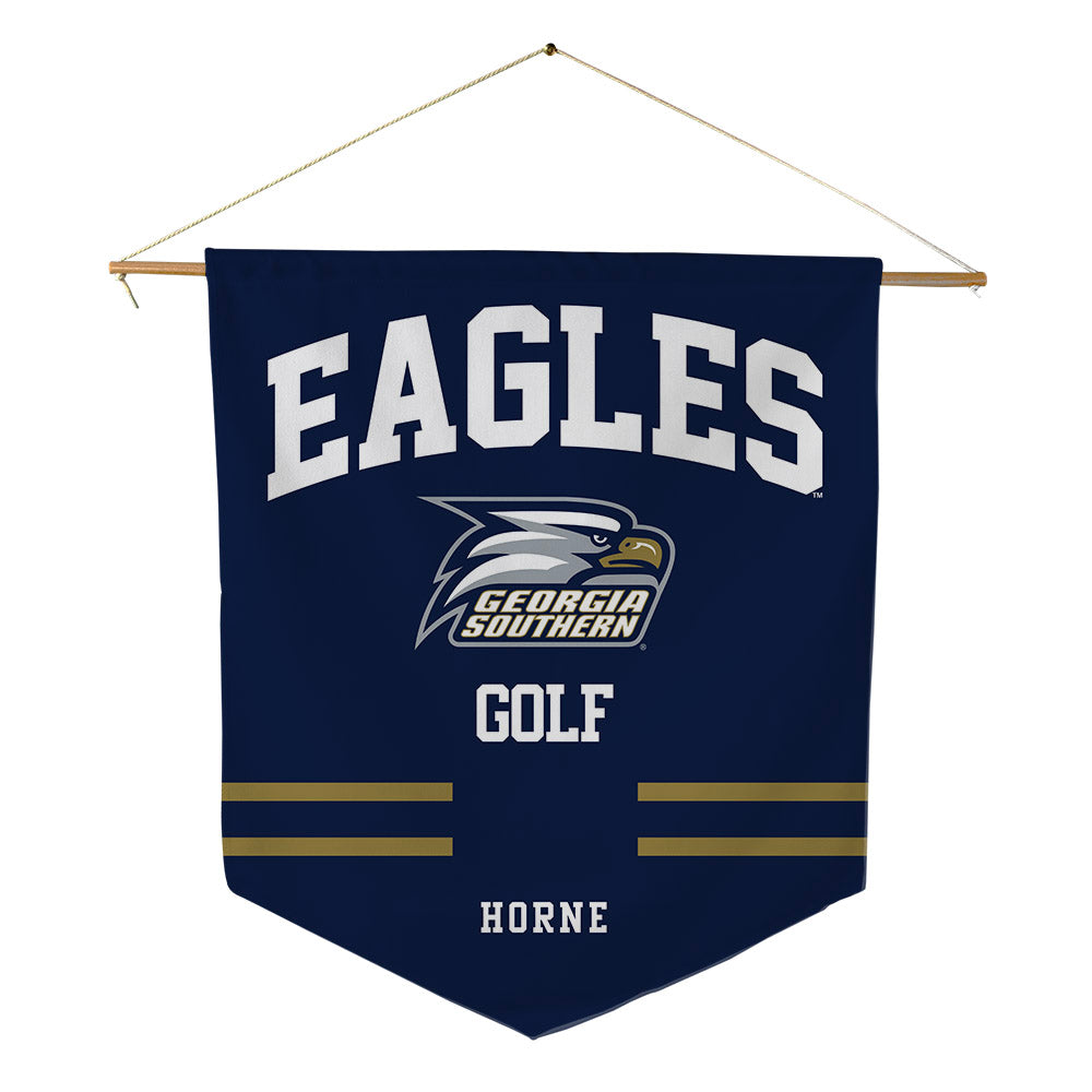 Georgia Southern - NCAA Men's Golf : Thomas Horne - Pennant - 18" x 21"-0