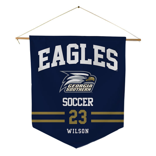 Georgia Southern - NCAA Men's Soccer : Ty Wilson - Pennant - 18" x 21"-0