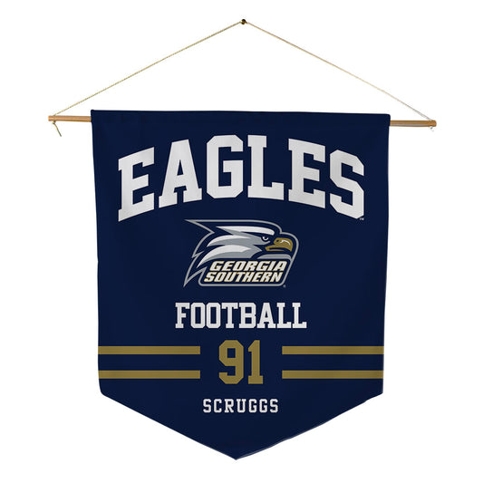 Georgia Southern - NCAA Football : Evan Scruggs - Pennant - 18" x 21"-0