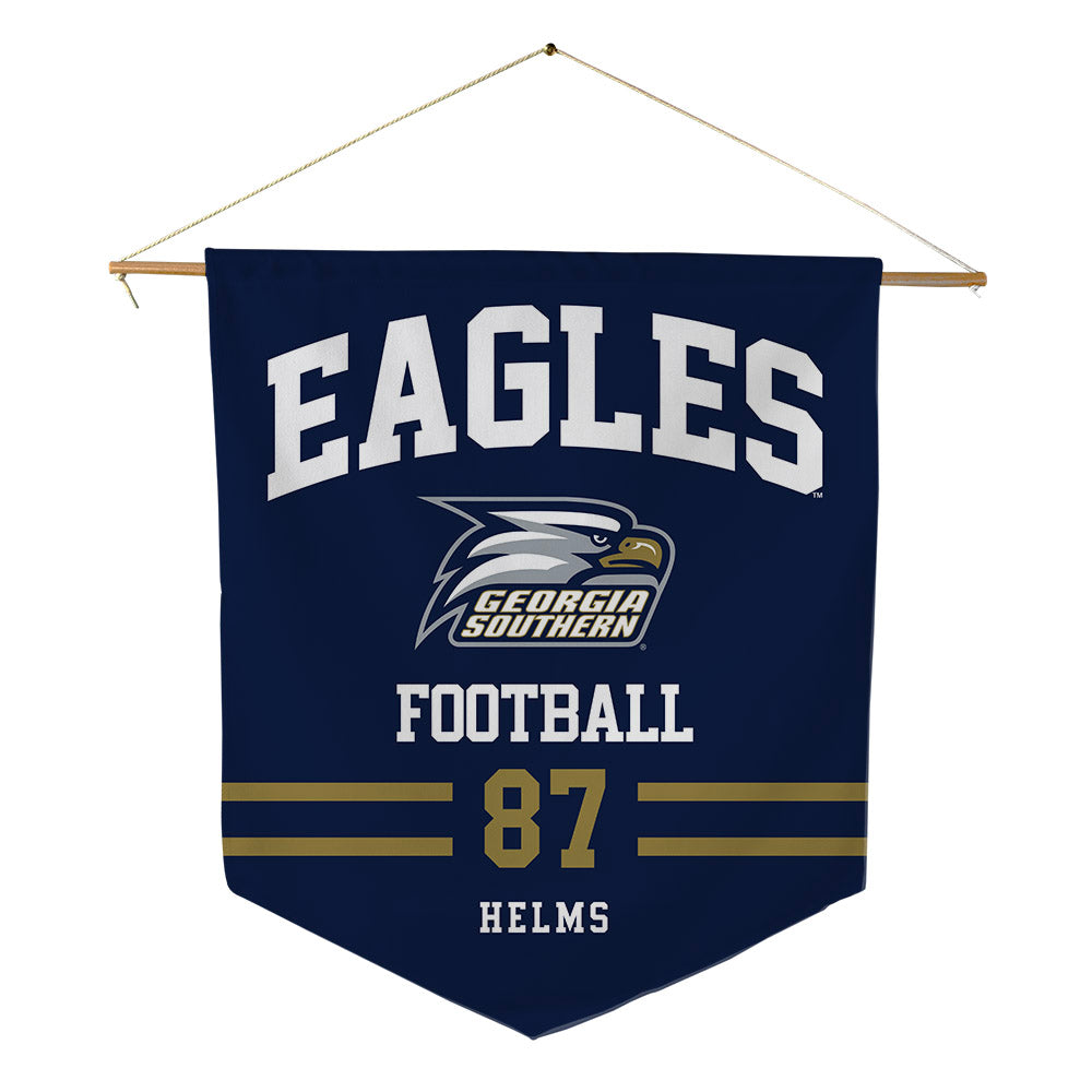 Georgia Southern - NCAA Football : River Helms - Pennant - 18" x 21"-0