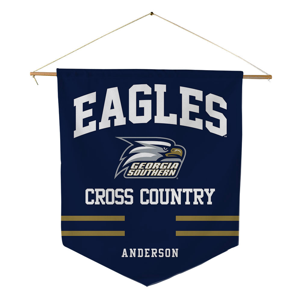 Georgia Southern - NCAA Women's Cross Country : Meg Anderson - Pennant - 18" x 21"-0