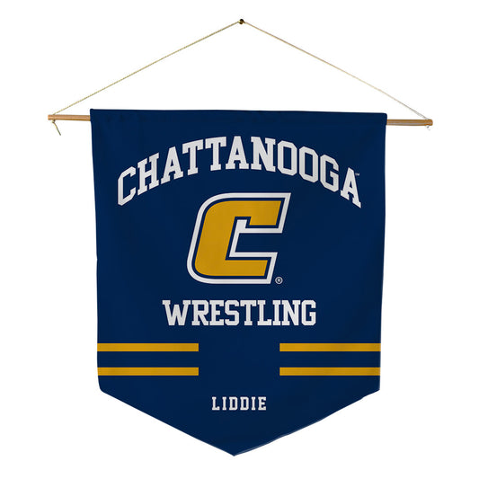 UTC - NCAA Wrestling : cavarius Liddie - Pennant - 18" x 21"-0