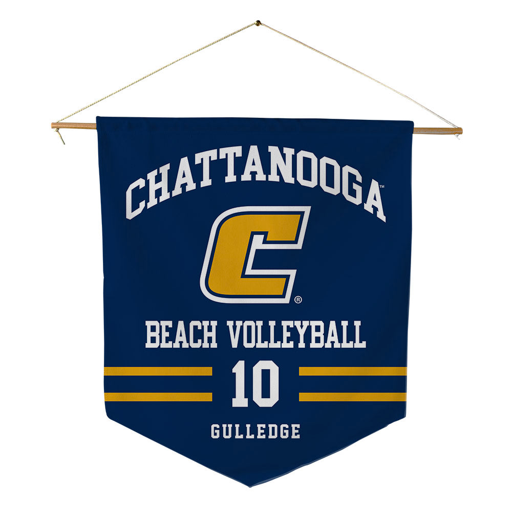 UTC - NCAA Beach Volleyball : Ansley Gulledge - Pennant - 18" x 21"-0