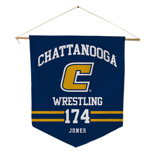 UTC - NCAA Wrestling : Landon Jones - Pennant - 18" x 21"-0