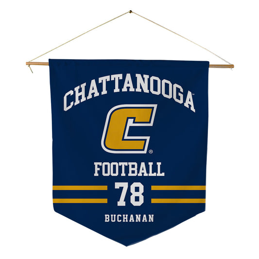 UTC - NCAA Football : Will Buchanan - Pennant - 18" x 21"-0