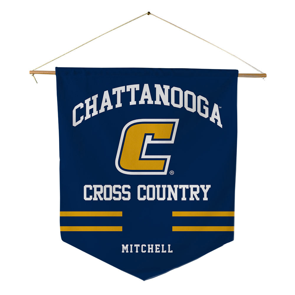 UTC - NCAA Men's Cross Country : Derek Mitchell - Pennant - 18" x 21"-0