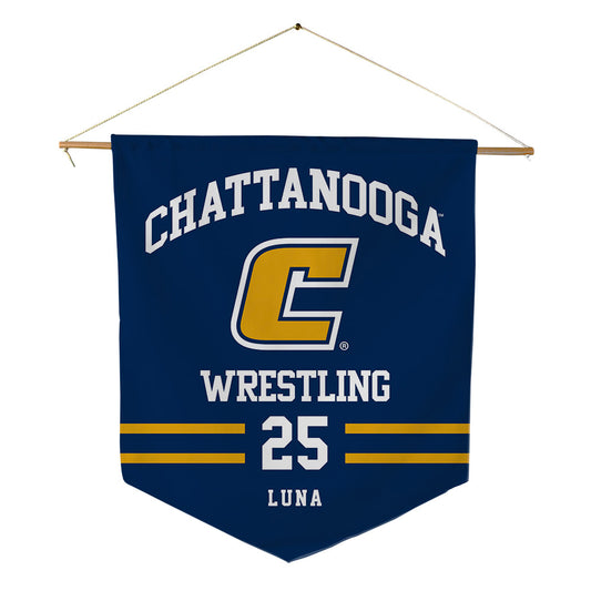 UTC - NCAA Wrestling : Bryce Luna - Pennant - 18" x 21"-0