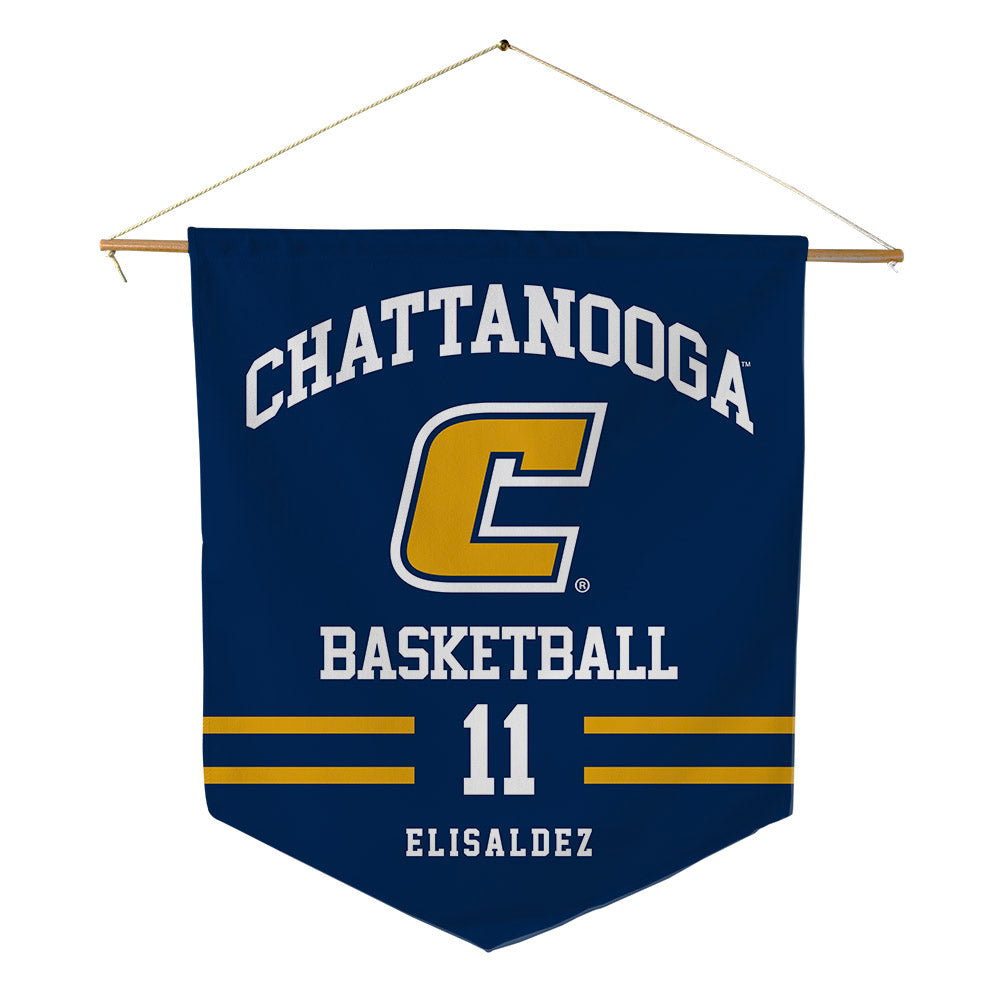 UTC - NCAA Women's Basketball : Caia Elisaldez - Pennant - 18" x 21"-0