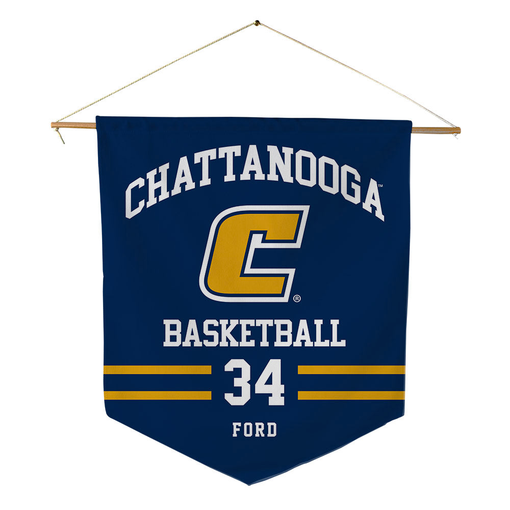 UTC - NCAA Women's Basketball : Kalifa Ford - Pennant - 18" x 21"-0